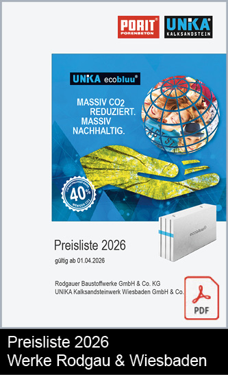 Preisliste 2026 - Rodgau u. Wiesbaden