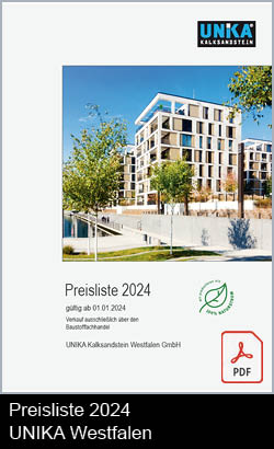 Preisliste 2024 - UNIKA Westfalen
